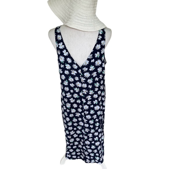 NWT Old Navy Floral Print V Neck Shift Dress Size Medium Tall - Picture 5 of 9